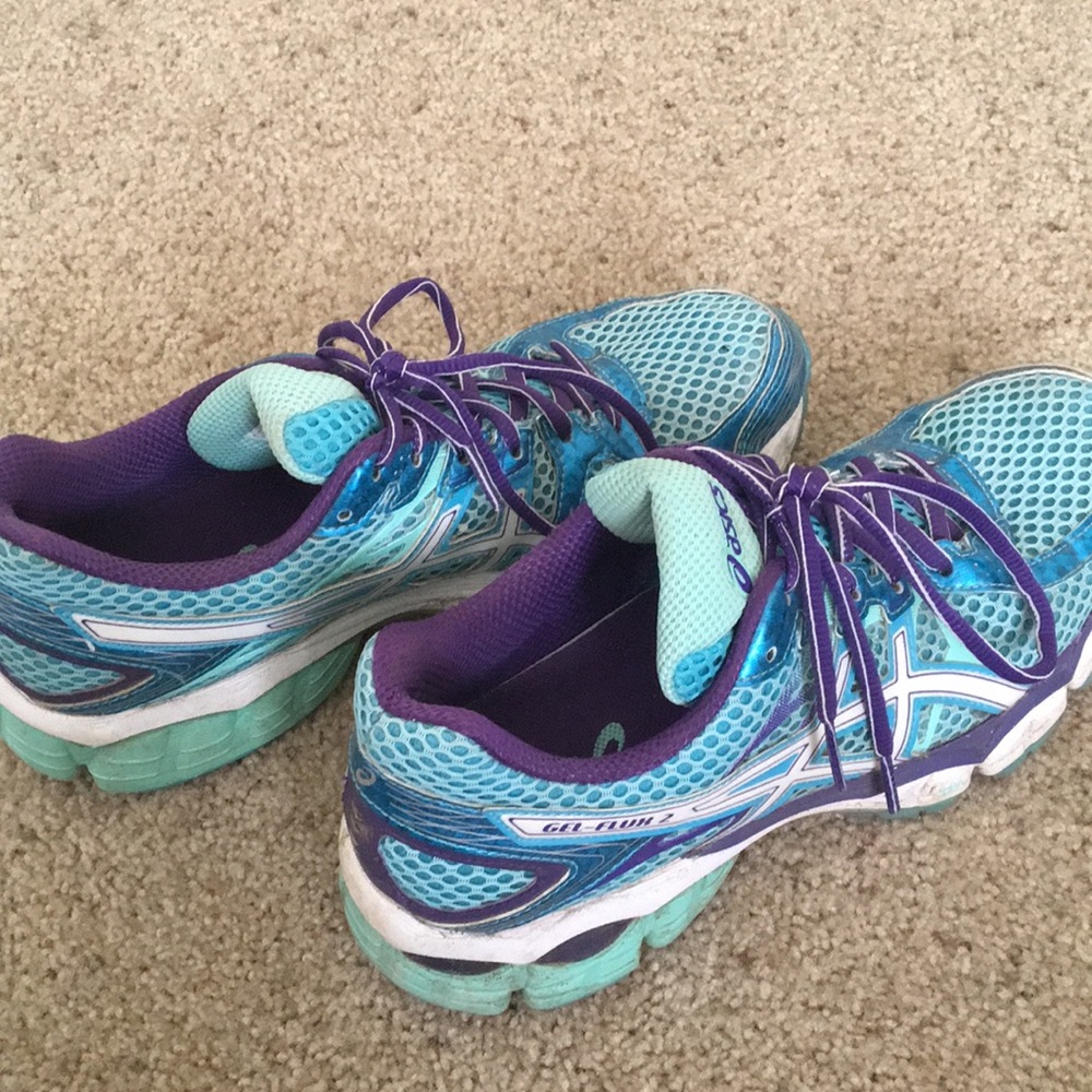 Women's Asics running shoe